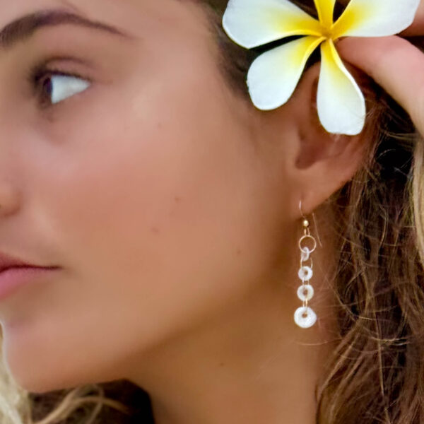 Infinity Puka Earrings